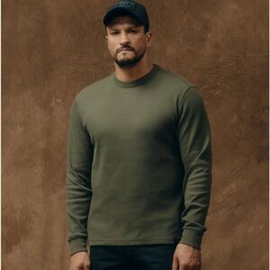 Filson Green Waffle Knit Thermal for Men